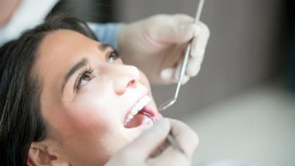 patient in dentist